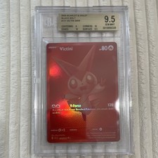 The Pokémon Company Victini 172/086 Sv: White Flare BWR Holo BGS 9.5 (2025) on eBay