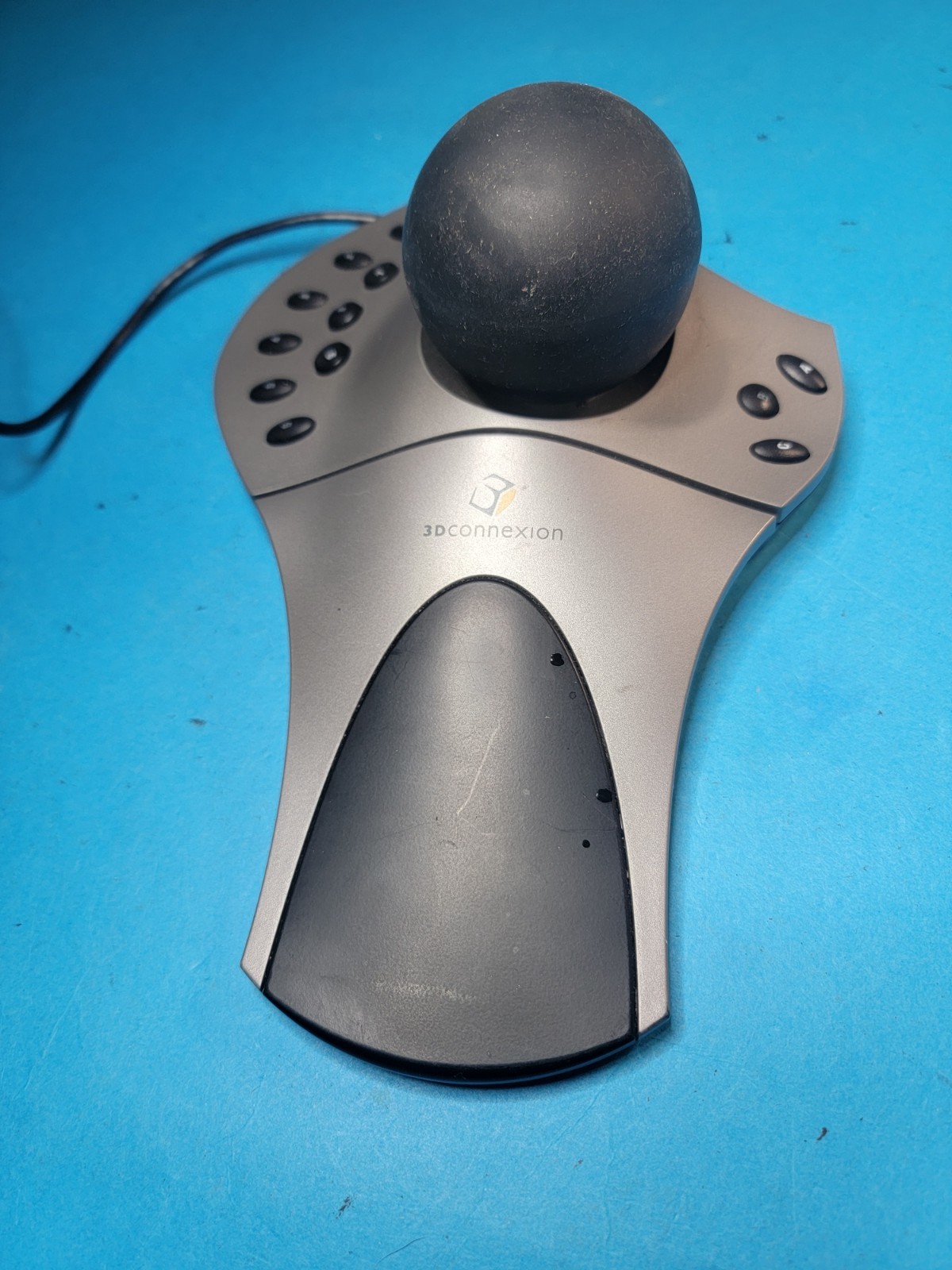 Vintage 1992-2003 Spaceball 5000 3D CONNEXION Space Mouse