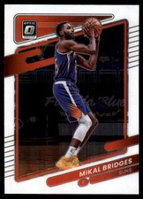 Mikal Bridges 2021-22 Donruss Optic #130 Suns NBA READ FREE SHIP AutographDen