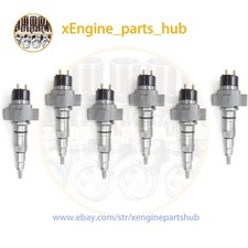 6pcs Fuel Injector 5579405 2872765 For Cummins ISC83 ISL83 ISL89