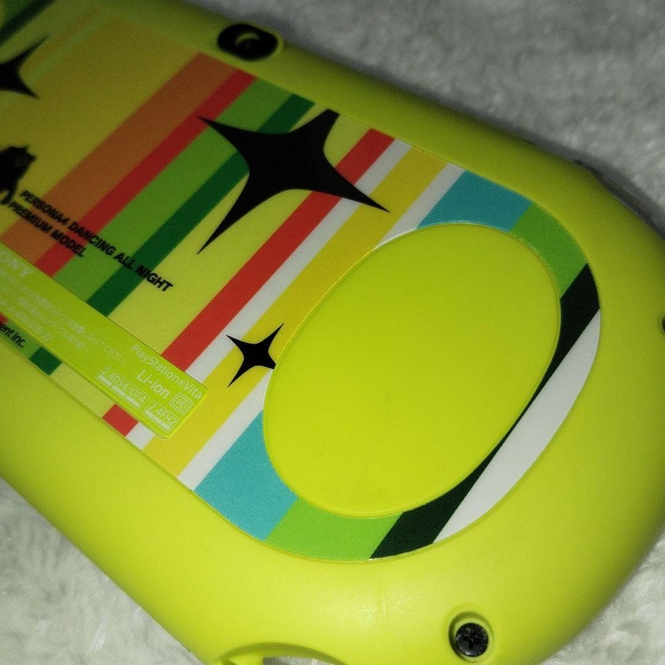 Sony Ps Vita Persona 4 Dancing All Night Limited Edition Console Wgame 