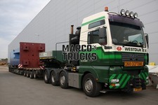 Truck photo MAN TGA 41.660 heavy-duty transporter Netherlands green WESTD #j4kv