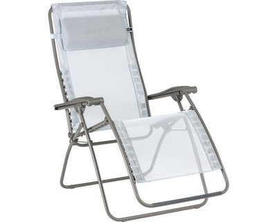 Relaxsessel Lafuma Relax RSXA Clip, Batyline ciel Batyline ciel / Stahl titane
