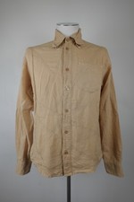 VERSACE JEANS COUTURE CAMICIA UOMO TG. XL SHIRT MAN MADE ITALY VINTAGE 100% LINO