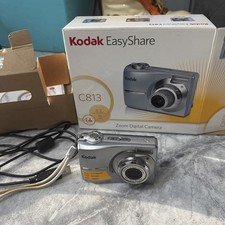 Kodak EasyShare C813 Silver Digital Camera 8.2MP Digicam Y2K Retro Working