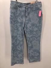 Pre-Owned NYDJ Blue Size 14 Marilyn Straight Jeans