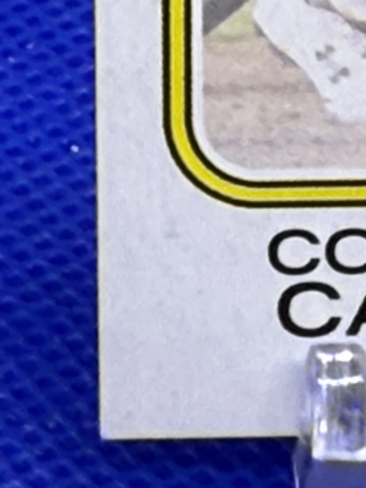 Conner Capel 2023 Topps Heritage Real One Autographs Red Ink /74 RC Oakland A's - Image 4 of 4