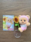 Butterbear Little Wishes Series Confirmed Sunflower Bear Flocked Vinyl Figure