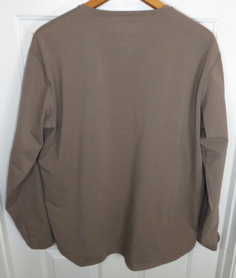 BYLT Men's Drop-Cut Long Sleeve Shirt - Performance Wicking, 4-Way Stretch, Casual Comfort - View #5