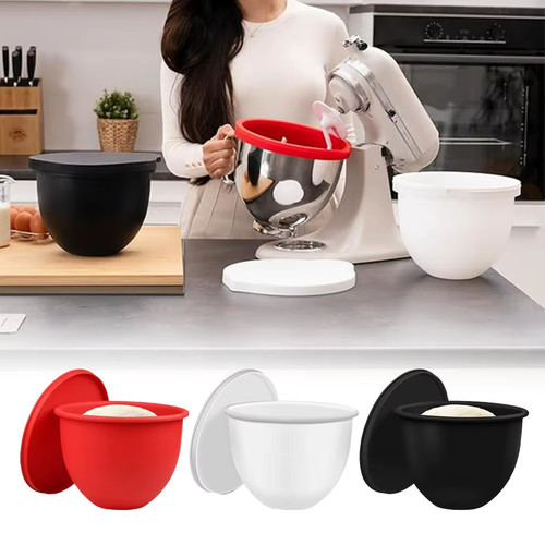 Revestimientos mezcladores de silicona fáciles de limpiar saltar cuencos de repuesto para KitchenAid - Imagen 2 de 12