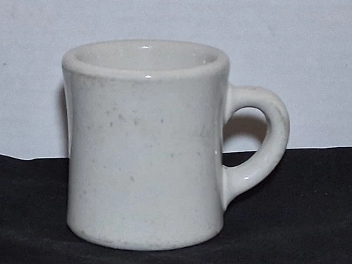 Victor Thick Heavy White Restaurant Ware Diner D-Handle Coffee Cup