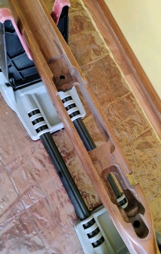 Ruger M77 altes Modell Short Action RH Standard Sporter Cut kariert Nussbaum Lager - Bild 16 von 20