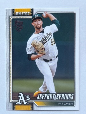 Jeffrey Springs 2026 Topps Baseball Series One  #87
