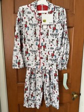 Dr. Seuss The Grinch Unisex Long Sleeve Button-Up Christmas Pajamas Size L NWT