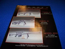 2001 BARRETT 99/95/82A1 "EXPERIENCE THE POWER"..1-PAGE SALES AD (265QQ)