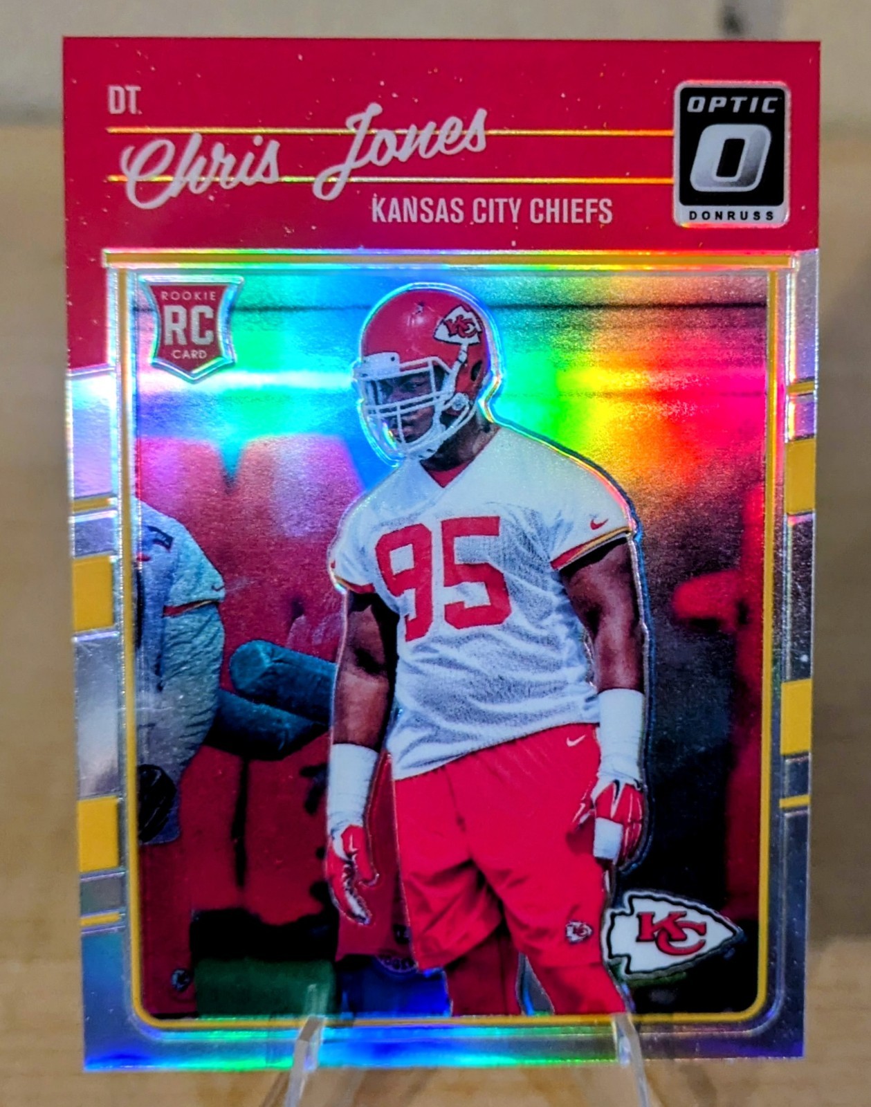 Chris Jones Panini Donruss Optic #109 Holo