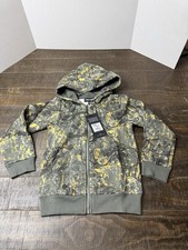 True Religion Boys Size Small NWT Buddha Full Zip Hoodie Jacket