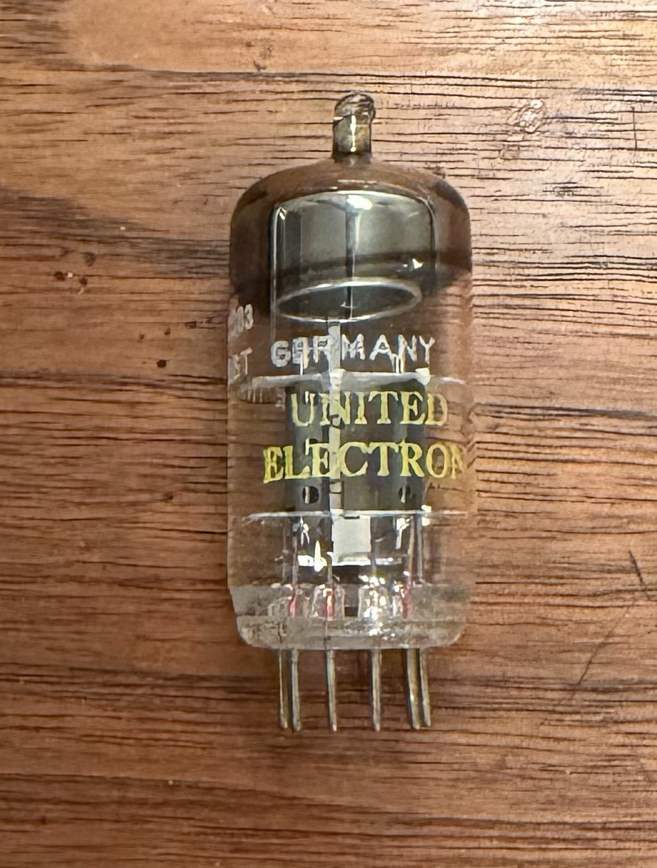 United Electron 12AX7 ECC83 West Germany Tube RFT TESTED