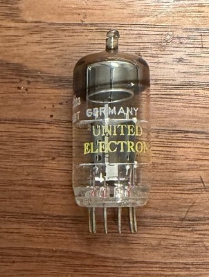 United Electron 12AX7 ECC83 West Germany Tube RFT TESTED