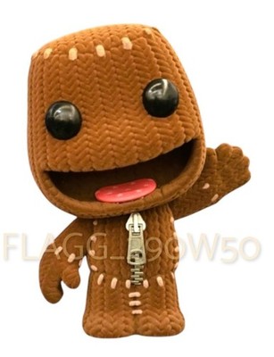 Playstation SACKBOY Little Big Planet Video Game 8.5'' Flocked Figural Piggy Bank