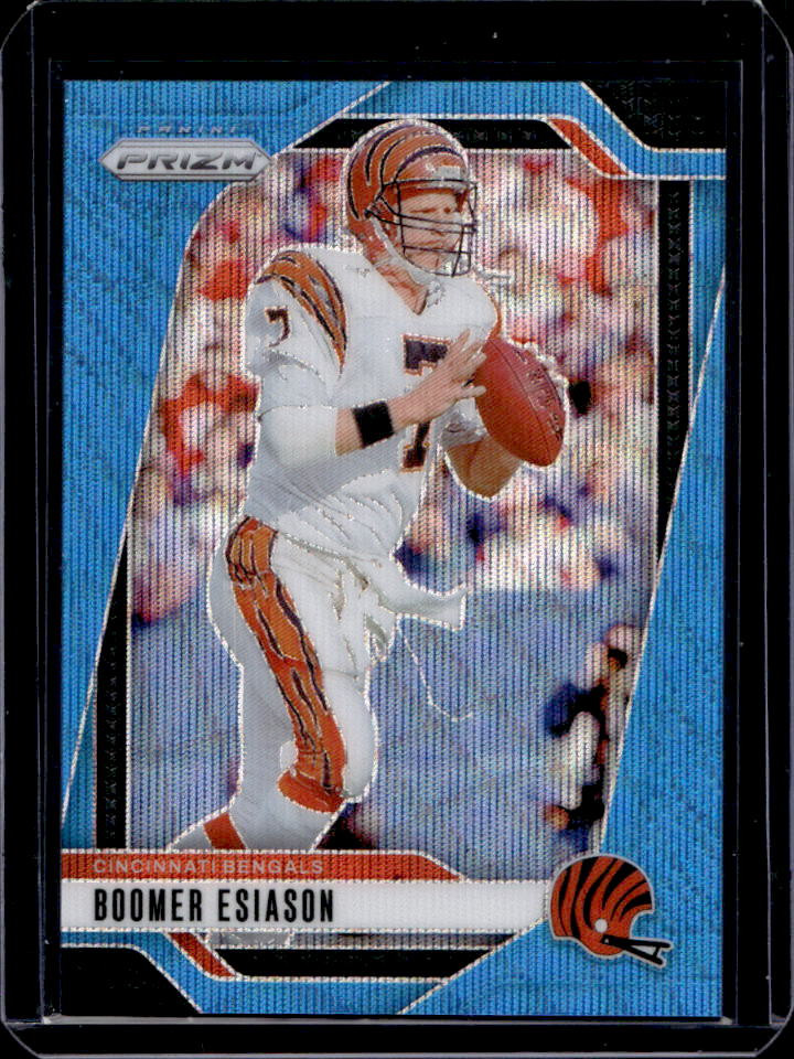 2024 Panini Prizm Boomer Esiason Blue Wave #24/230 Bengals