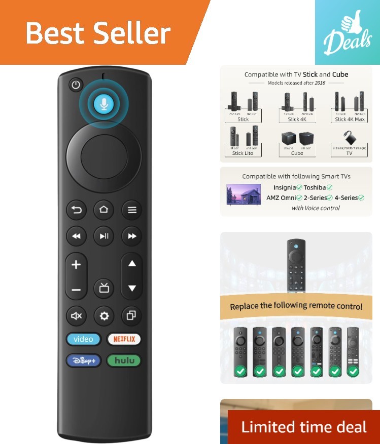 With Voice Control &ndash; Compatible With Smart Tvs