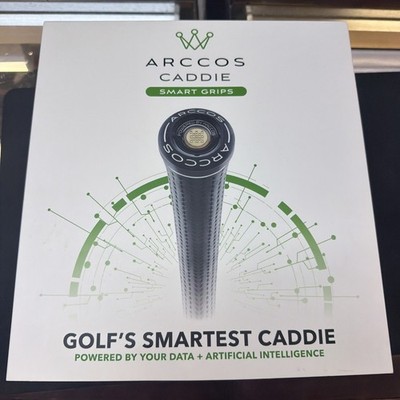 Arccos Caddie Smart Grips Golf Shot Tracking In Box