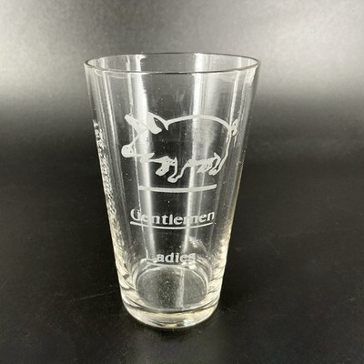 Levi H. Bixler Advertising Whiskey Shot Glass Pennsylvania C. 1910 Antique