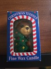Vintage Christmas Holiday Candles Bears Giftco Anthropomorphic Teddy Not Burned