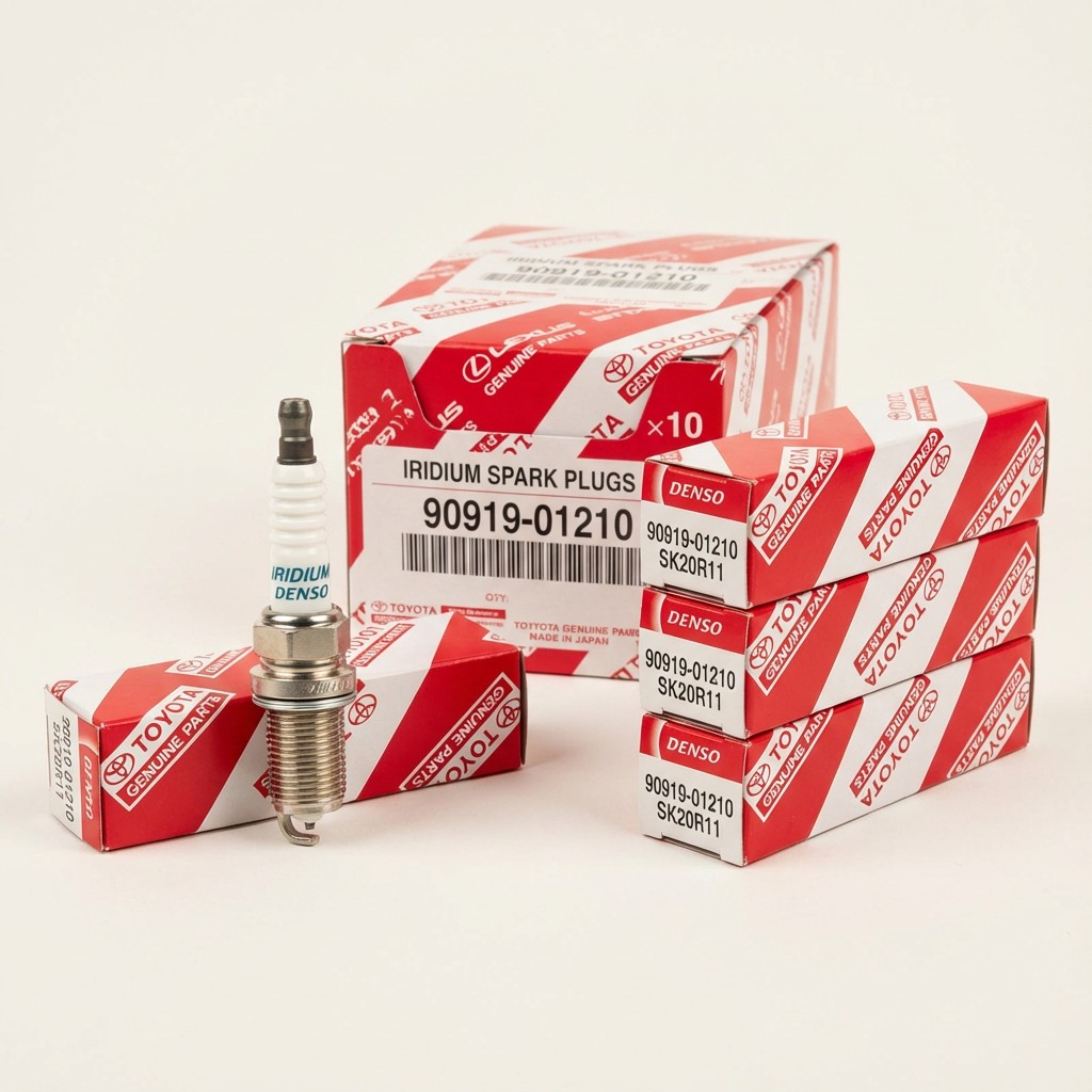 4PCS DENSO Iridium Spark Plugs SK20R11 3297 for Toyota 90919-01210 Camry RAV4