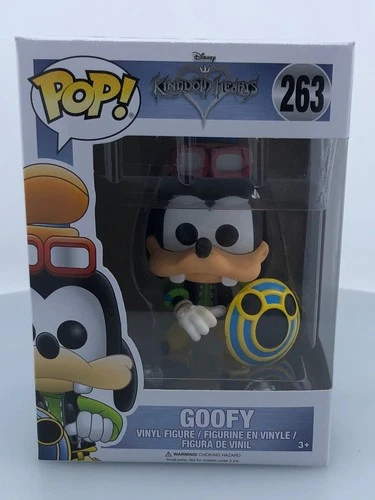 Funko POP! Games Disney Kingdom Hearts Goofy #263 Vinyl Figure DAMAGED BOX