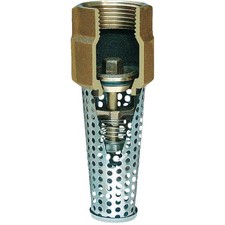 Simmons 1 In. Silicon Bronze Foot Valve, Lead Free 453SB Simmons 453SB 1 In.