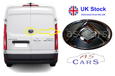 #ad Maxus Rear Door Logo Emblem Badge to fit Maxus Deliver 9 2020 2024 GENUINE GBP 48.95
