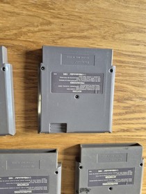 Lot de 5 Jeu nintendo NES - Cartouche seule - Pal - Mario Paperboy Duck Faxanadu