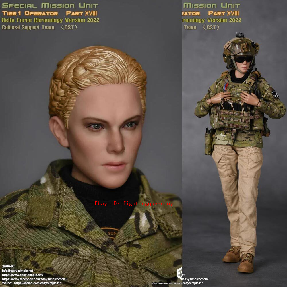 Easy Simple 26064C Special Mission Unit Tier1 Operator 1/6 Action