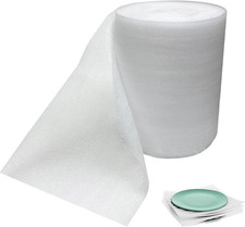 Packing Foam Roll for Moving 10 Inch Wide X 100FT Cushion Foam Wrap Roll