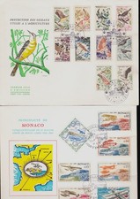 Lot 6 Grands Plis & FDC Monaco Vatican Liechtenstein ONU Thématiques Diverses TB