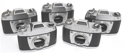 For collector Lot of 5 x Ihagee Exakta Exa IIb camera body NOTTESTED