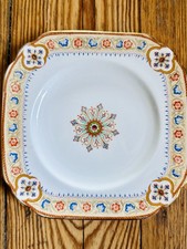 Antike Dessert Teller  6 Stück Jackson Gosling Grosvenor China Made in England