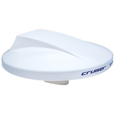 Scout Cruiser 10'' Marine TV/FM/DAB Antenna Omnidirectional 20M Cable White