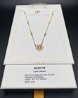 Bomb Party NK22178 “Luxe Liaison” Lumina Necklace Diamond CZ on Gold Plating