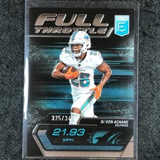 2024 Donruss Elite Football DE'VON ACHANE Full Throttle Base 325/349 #3