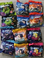 Wendy  s 2026 DC Rides COMPLETE SET 12/12 FULL  RARE VARIANTS SEALED