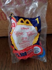 2000 McDonalds Happy Meal Toy Disney The Tigger Movie - Tigger Soft Toy 1 - NIP