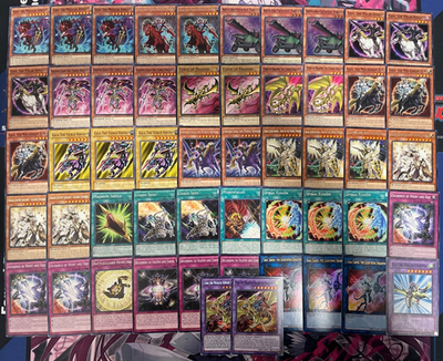 YUGIOH - GAIA CHAOS DECK - THE MAGICAL KNIGHT OF DRAGONS, BLACK LUSTER  SOLDIER +