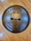 Griswold #10 low dome lid