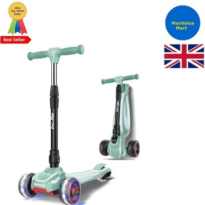 LOL-FUN 3-Rad Kleinkind Roller für Kinder Alter 3-12 alt Junge Mädchen mit 4 Anzeigen