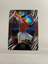 2022 Panini Select Zebra Premier Level #113 Drew Ellis RC Giants B2
