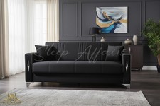 Turkish 3+2+1 Seater Ottoman Storage Sofa Bed Modern Luxury Bedroom with Cushion