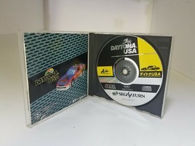 DAYTONA USA game for SEGA SATURN Japan Version CIB COMPLETE #B8